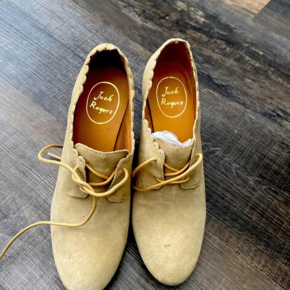 Brand new Jack Rogers Leather Lace Up Ankle booties🕺🏻 Size 7